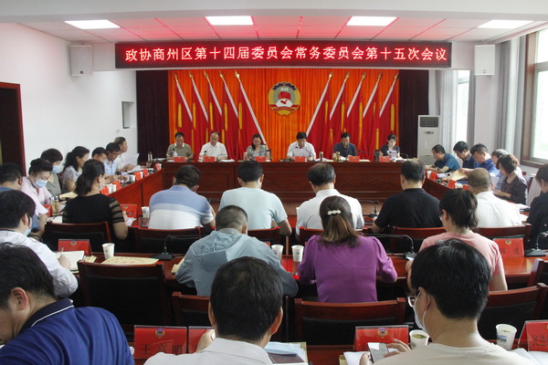 区政协召开第十五次常委会